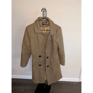 Flex Supply Men's Wool Blend Peacoat - Size XL - Tan